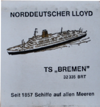 Streichh&ouml;lzer 	 T.S. Bremen