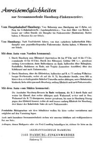 Finkenwerder 6 Prospekt Sammlung M. Kr&uuml;ger