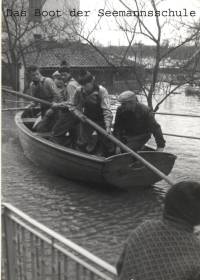 Sturmflut 1962 HH-Finkenwerder(1) Sammlung Michael Kr&uuml;ger