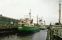 MS Moana in der Sietas Werft 1975 &copy; Norbert Kr&uuml;ger