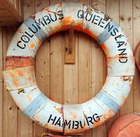 Original Rettungsring Columbus Queensland